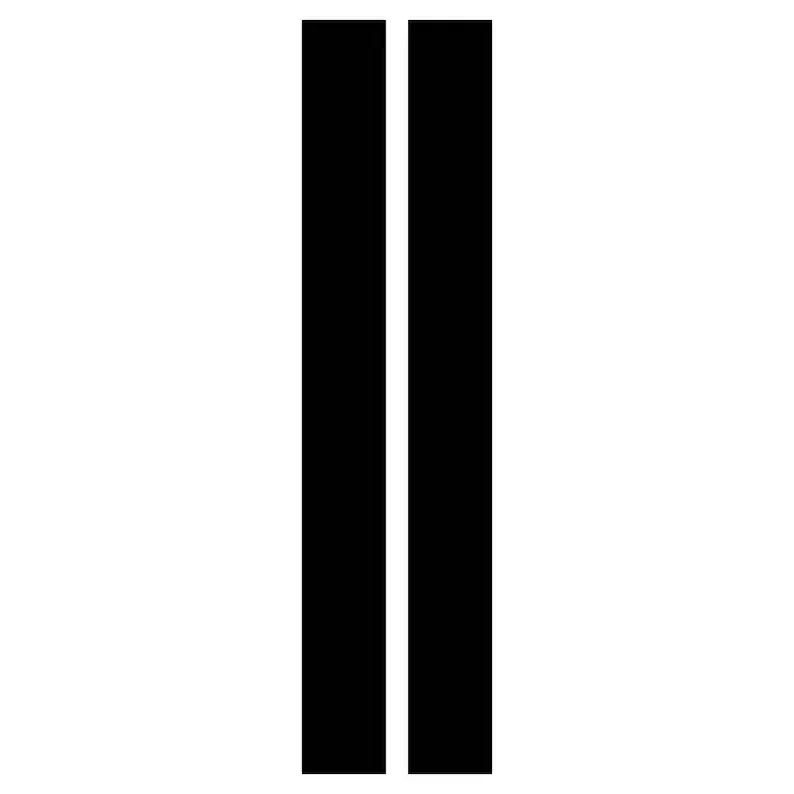 

Universal Fit 3M ,20cm Solid Hood Racing Stripes for Any Car or Truck 6ft Long DIY Decals