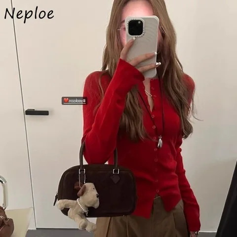 Neploe женский тонкий джемпер