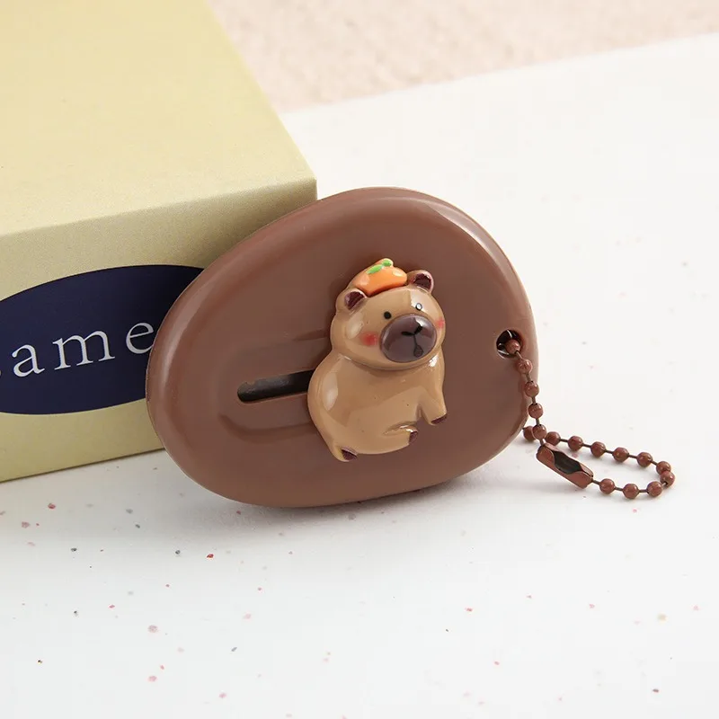 Kawaii Капибара резак для бумаги универсальный нож карманный безопасный коробок