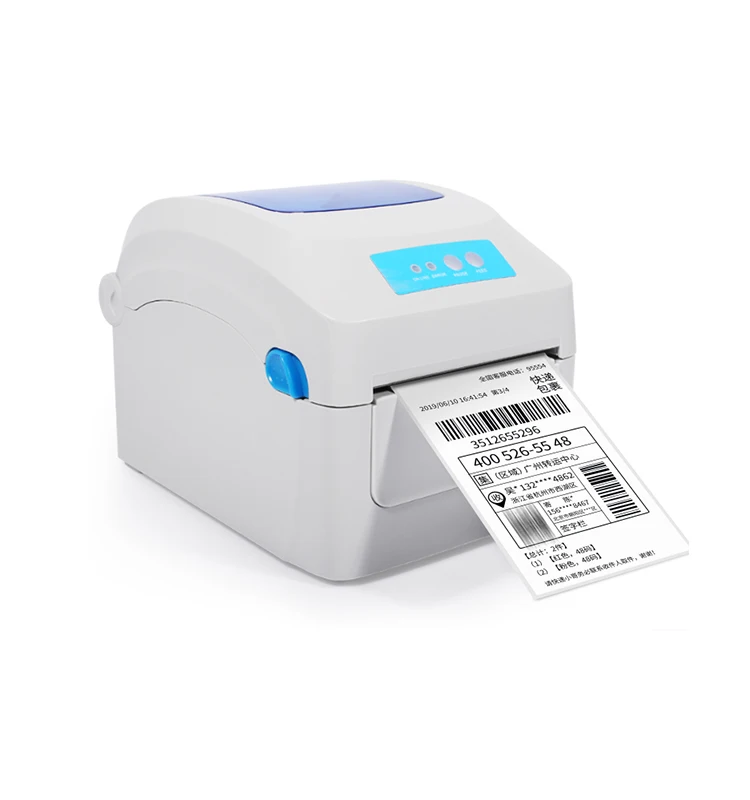 

4 INCH barcode label thermal printer destop bluetooth wifi USB wireless ios android windows max printing width 104mm sticker