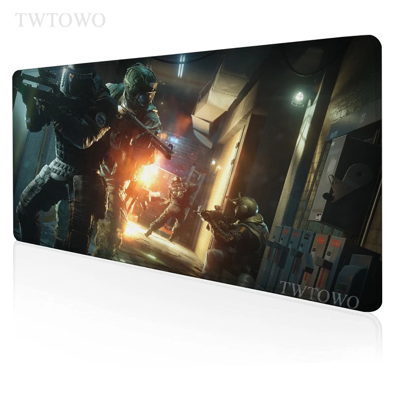 

Игровой коврик для мыши Rainbow Six XL, персонализированный домашний компьютер, новый коврик для мыши XXL, коврики для мыши, коврик для офиса, ноутбу...