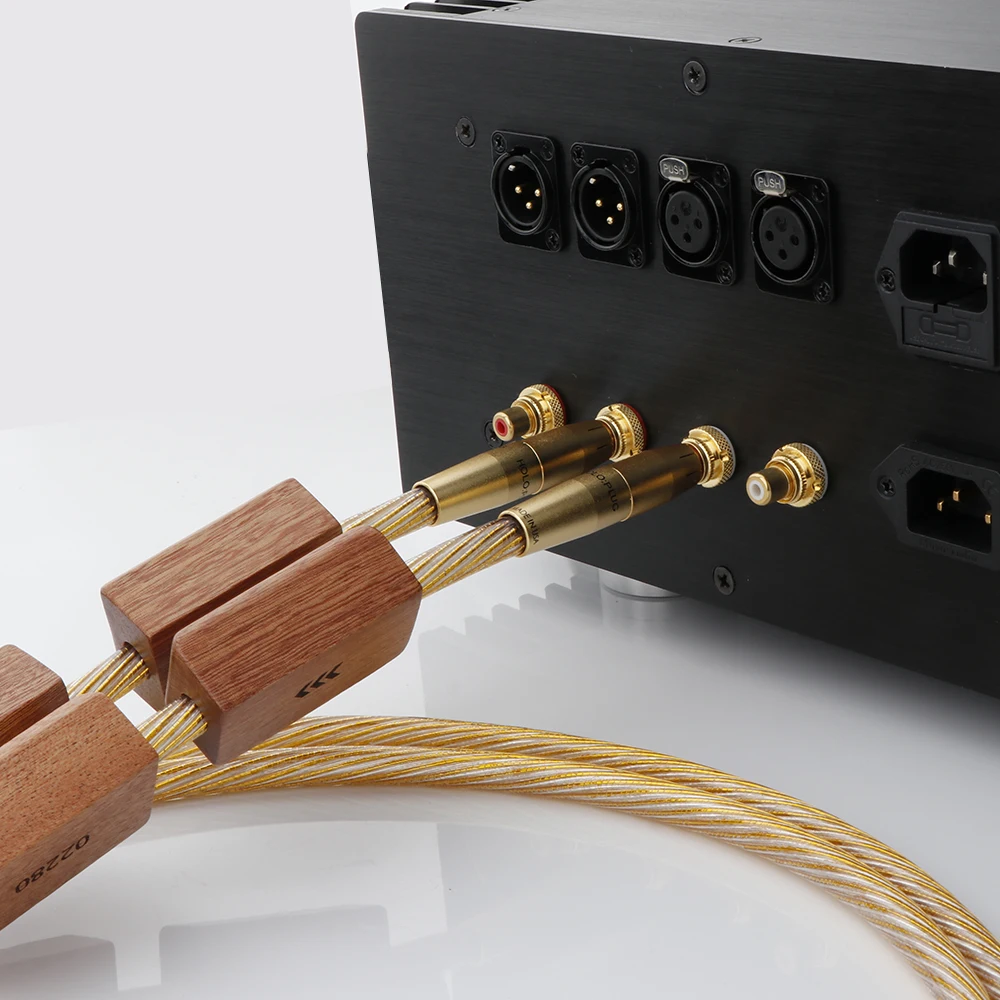 Nordost ODIN 2 Gold Hifi  RCA Audio Cable XLR Balance Line8N OFC Gold Plated Reference With RCA XLR Plug For Amplifier