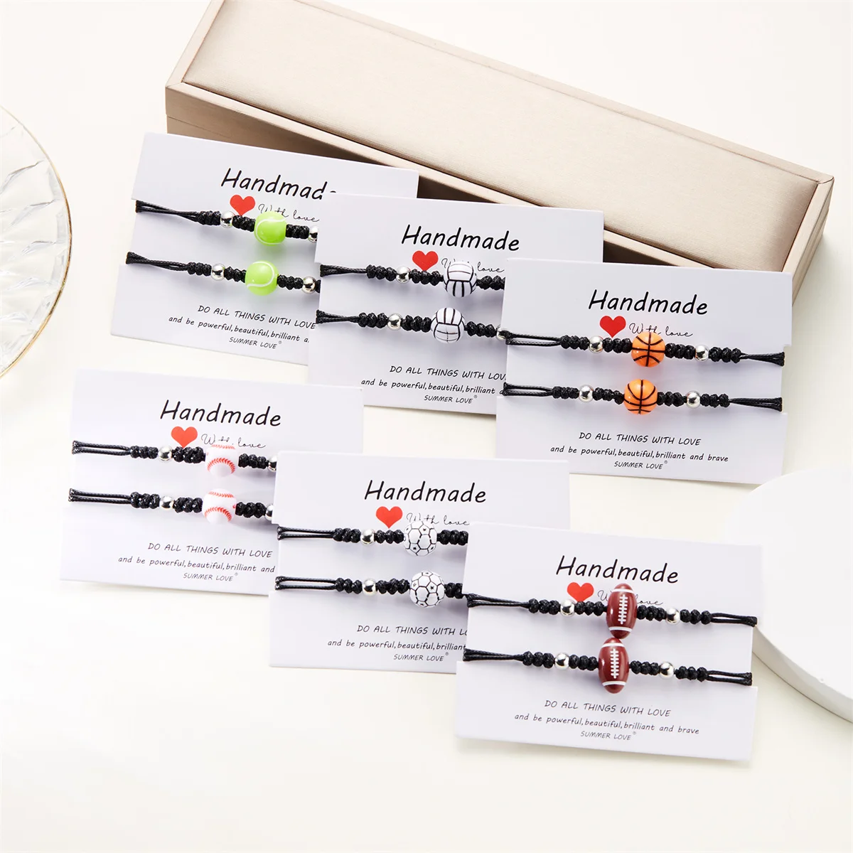 Тканевый браслет для тенниса цвет в ассортименте