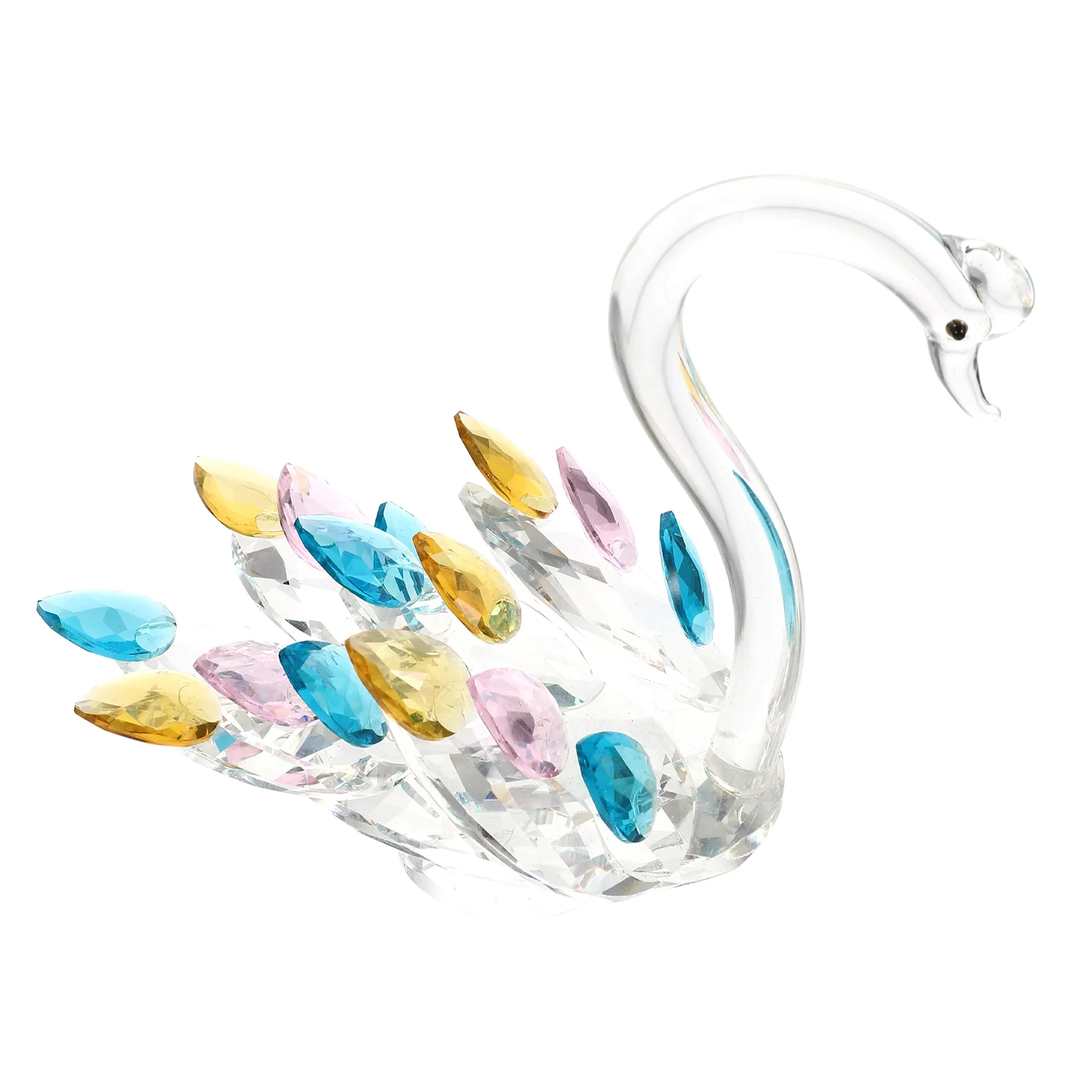 

Swan Figurine Swan Statue Swan Table Ornament Swan Decor Home Desktop Ornament