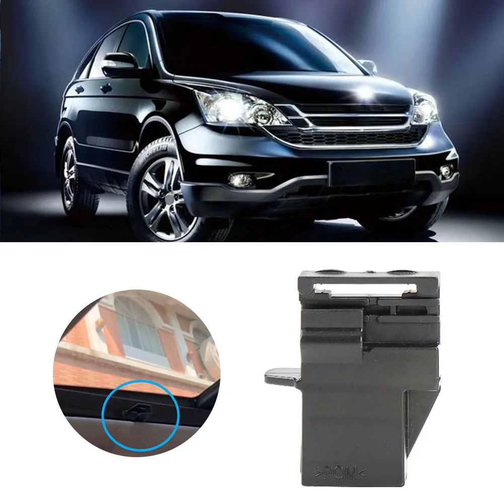 

2Pcs Panoramic Sunroof Sun Visor Fixed Buckle Sun Shade Clip Black Practical Equipment for Honda CRV Breeze RW1 RW2