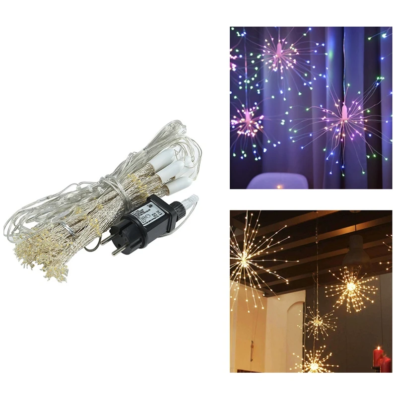 

Firework String Lights, 500Leds Fairy Light Hanging Lights Outdoor Indoor For Christmas Party Garden Decoration EU Plug