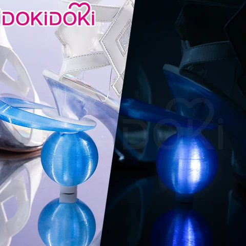 Женские светящиеся туфли Columbina Genshin Impact