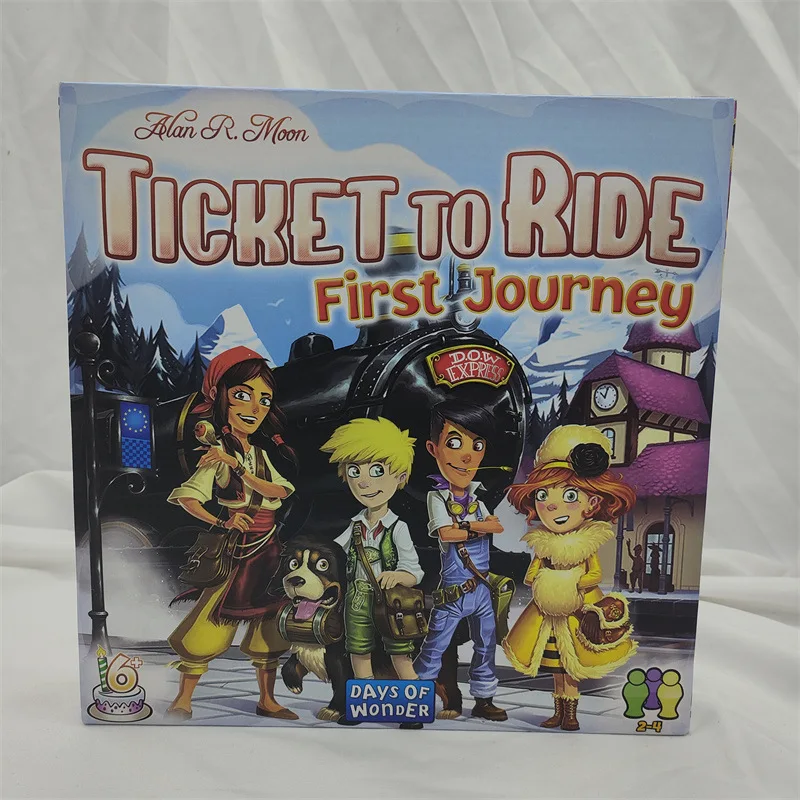 

Europe Game Ticket To Ride - Europe English Board Game Card Party Play Puzzle Competition Friend Battle New Wonder Hobby Toy Kid