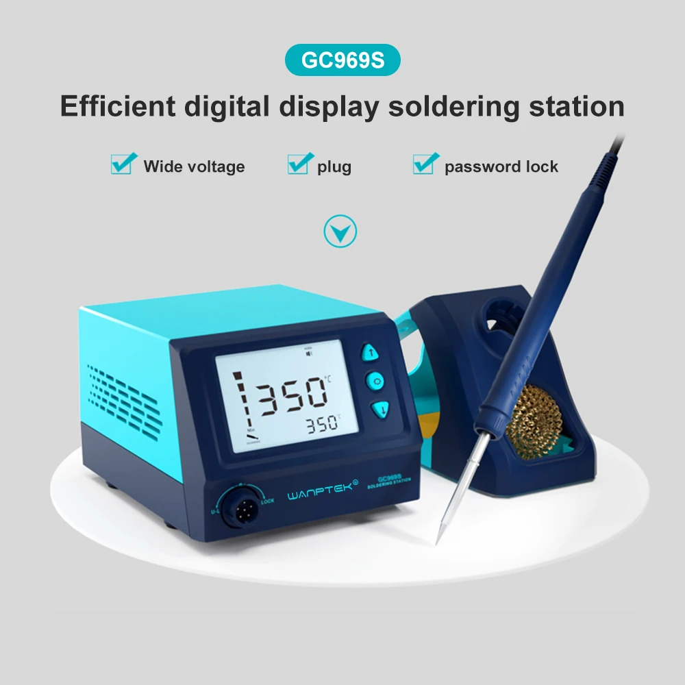 

New 936 constant temperature welding station adjustable temperature home repair welding tool set solder gun 60W rapid heating
