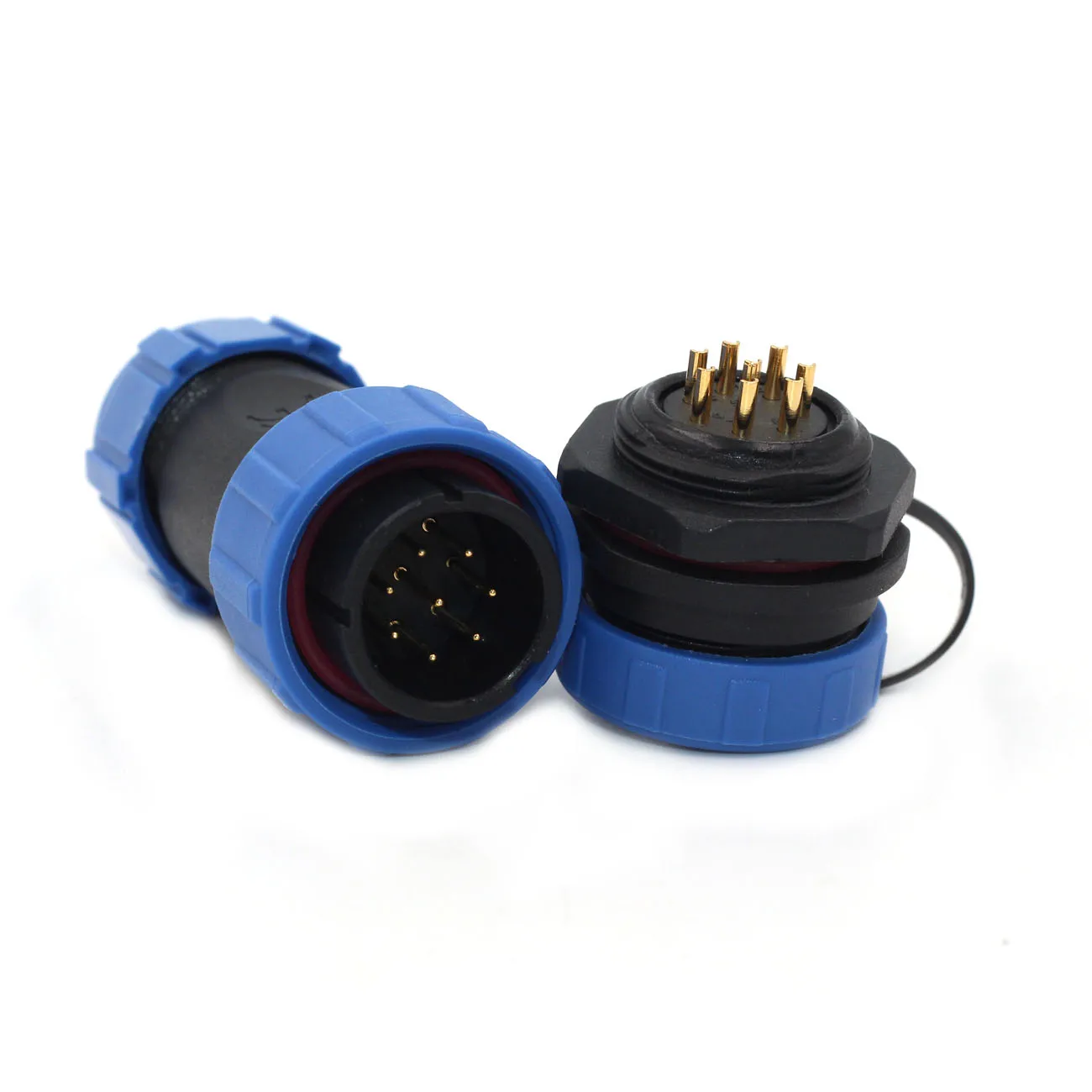1 комплект SP21 2/3/4/5/6/7/8/9/10/12 Pin кабель Стыковая Водонепроницаемая IP68 штепсельная вилка круглый разъем