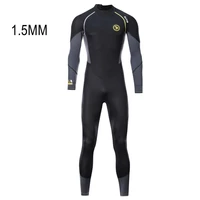1 5mm neoprene long sleeve snorkeling spearfishing diving suit scuba underwater hunting kayaking surfing swim keep warm wetsuit