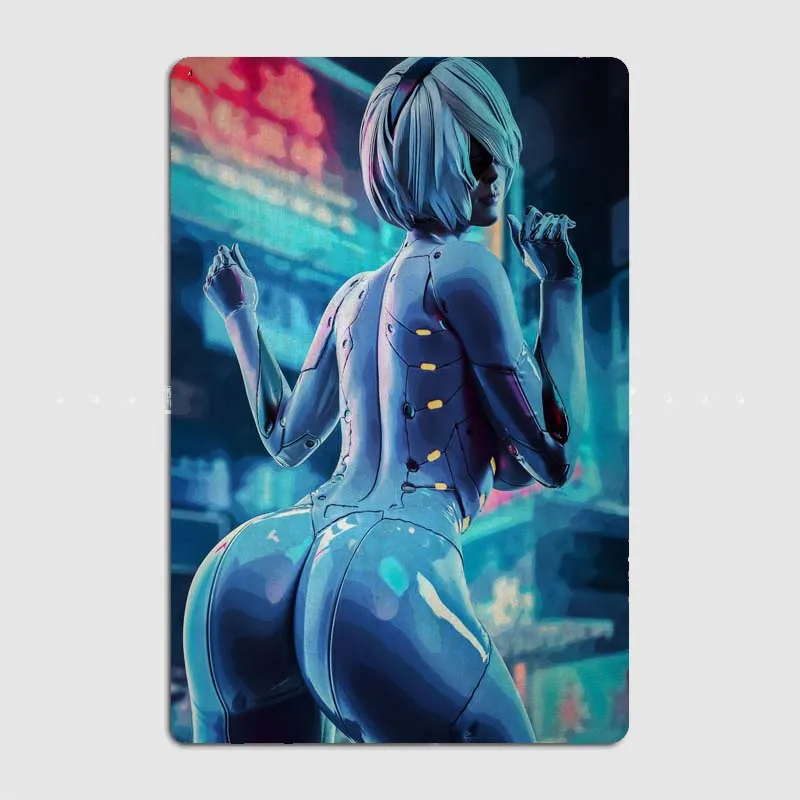 Винтажный металлический настенный знак табличка-комикс игры зло фильмы и