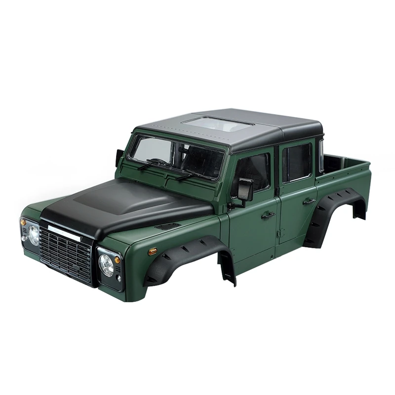 313 мм 12 3-дюймовая колесная база D130 Defender Pickup Body Shell для 1/10 RC гусеничного автомобиля