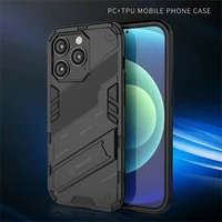 for iphone 14 pro max case cover for iphone 14 capas 2 in 1 back holder cover for iphone 11 12 13 14 pro max 6 7 8 plus fundas