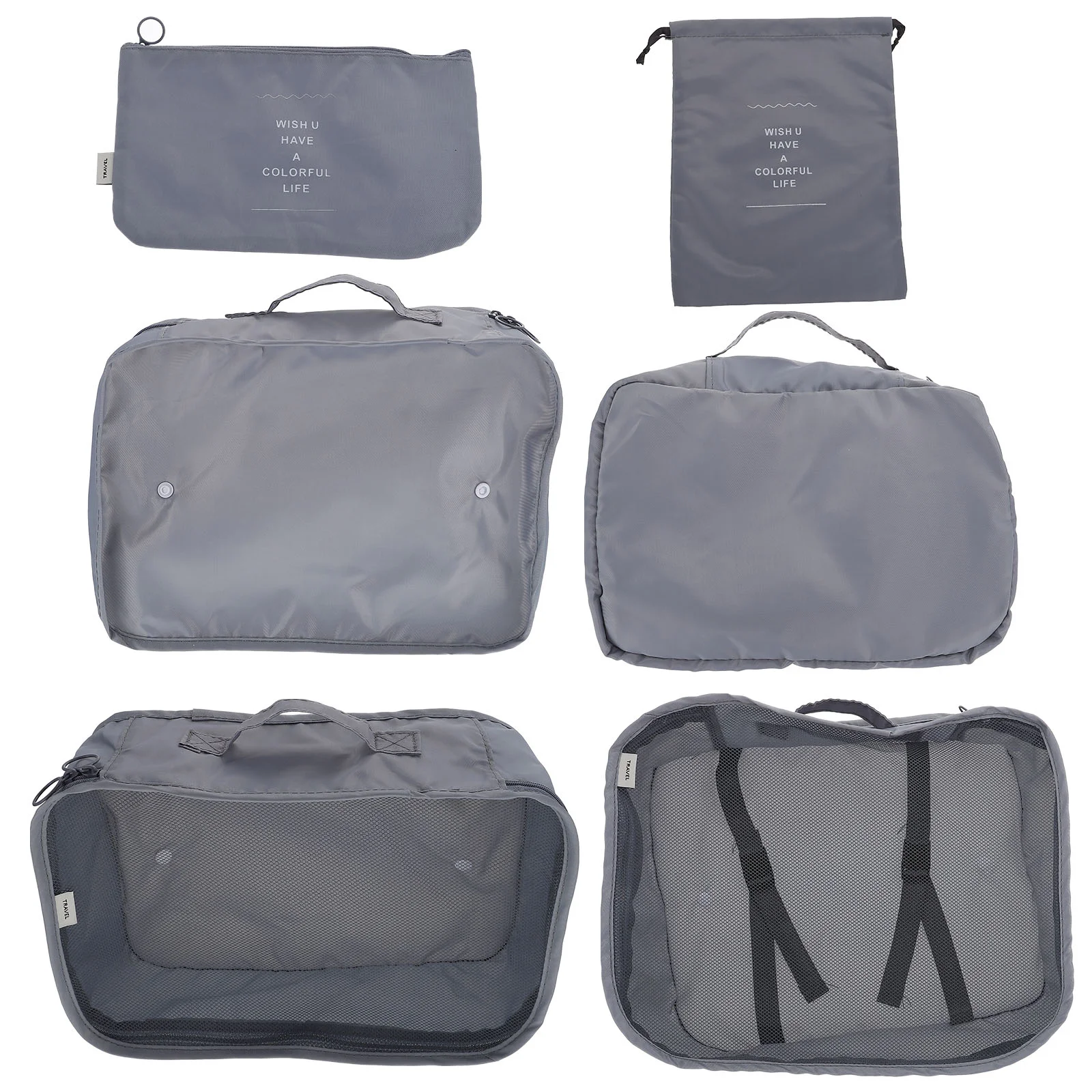 

Travel Makeup Storage Organizer Toiletry Pouch Clothes Garment Cube Suit Luggage Cover Case Toiletries Cloth Travel organizer