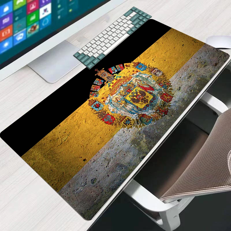 

Anime Mouse Pad Gaming Mousepad Gamer 900x400 Flag of Russia Anti-skid Cool Office Accessories Laptop Keyboard Mat Game Mats