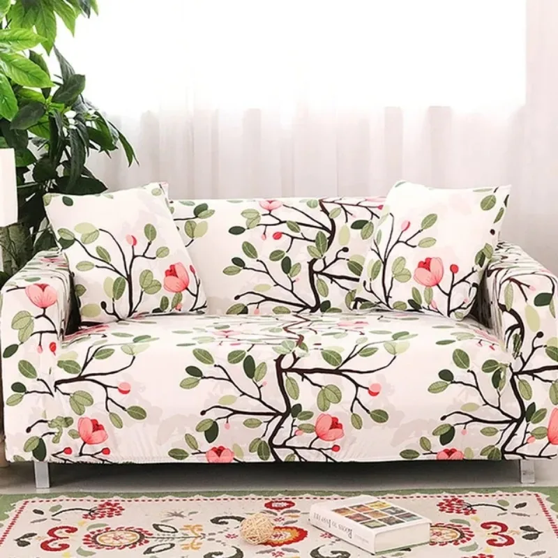Универсальный чехол для дивана 1/2/3/4 места растягивающиеся Чехлы Декор дома на