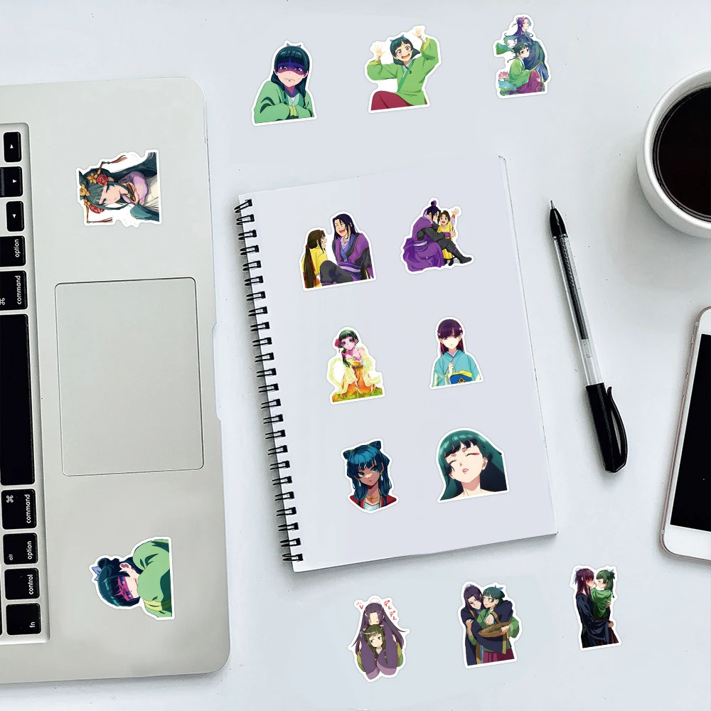 10/30/53 шт Maomao Аниме Дневники Аптекаря Наклейки Милые мультяшные наклейки
