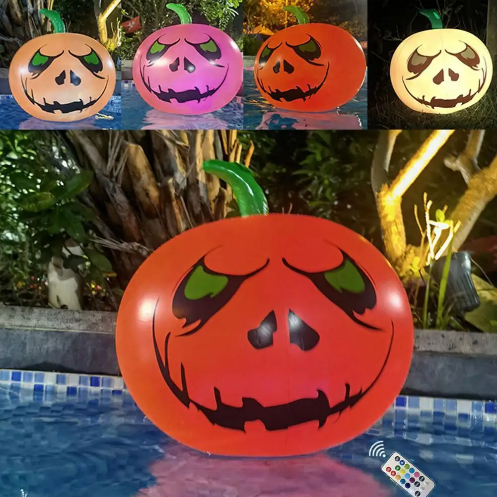 

Eyeball Balloons Creative Wide Application Long Lifespan LED Pumpkin Inflatable Balloon for Bar