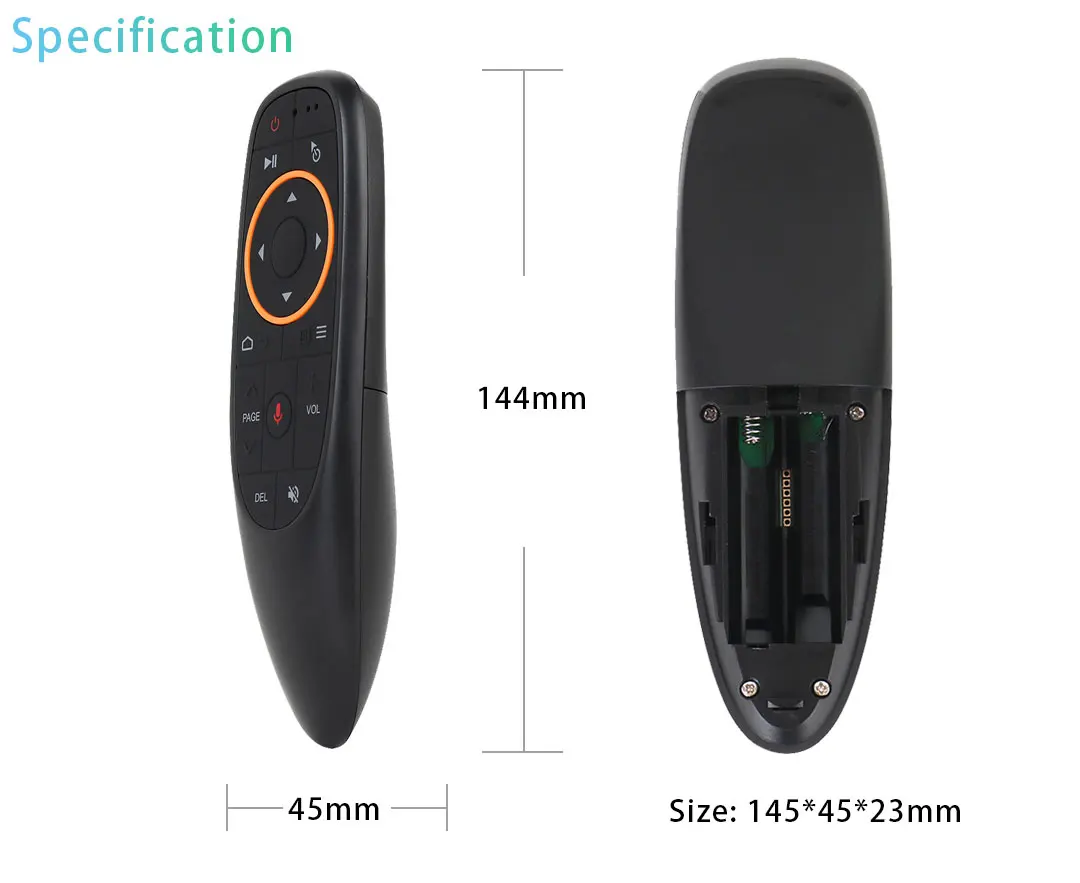 Пульт дистанционного управления G10 G10S Pro 2 4 ГГц с голосовым управлением |