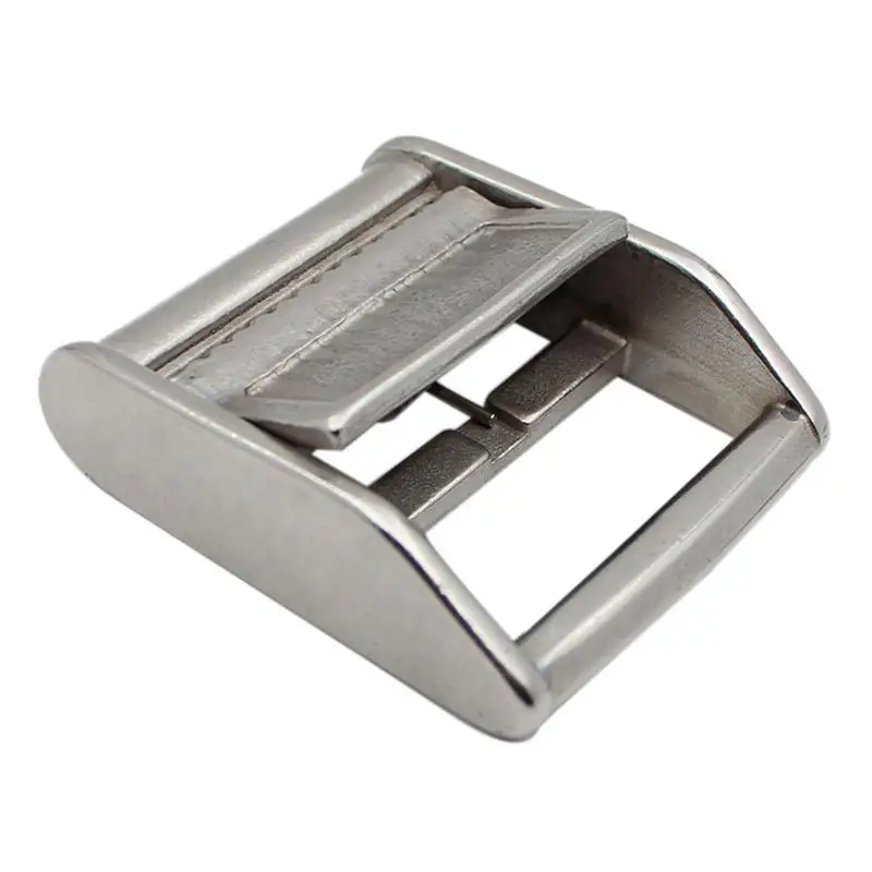 

Stainless Steel Belt Buckle Flap Buckles Press Tie Down Buckle Strong Lock Slider Buckle For Belt Bracelet Pet Collar