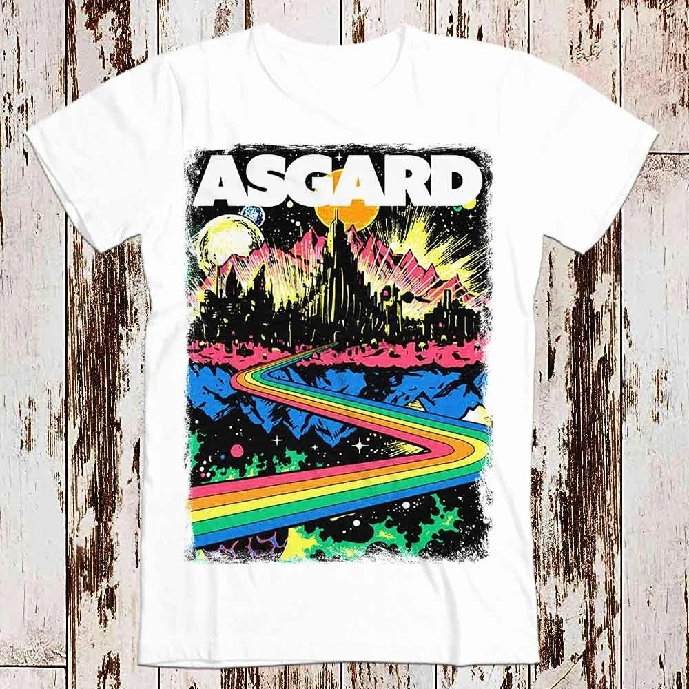 Добро пожаловать в Асгард постер дом богов ОДИН Тор Локи забавная крутая