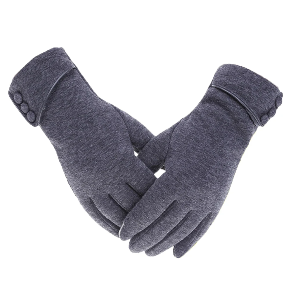 

Winter Women Touch Screen Winter Gloves Fleece Warm Keeping Autumn Gloves Wrist Mittens Driving Ski Windproof Glove