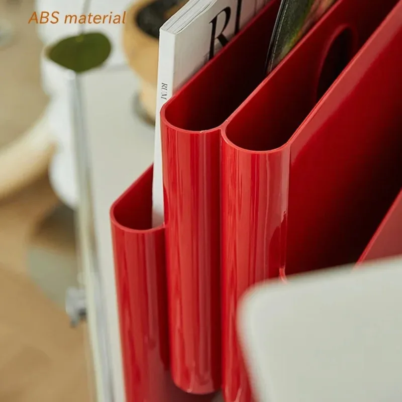 Пластиковые подставки для книг книжная полка настольная декоративная стойка