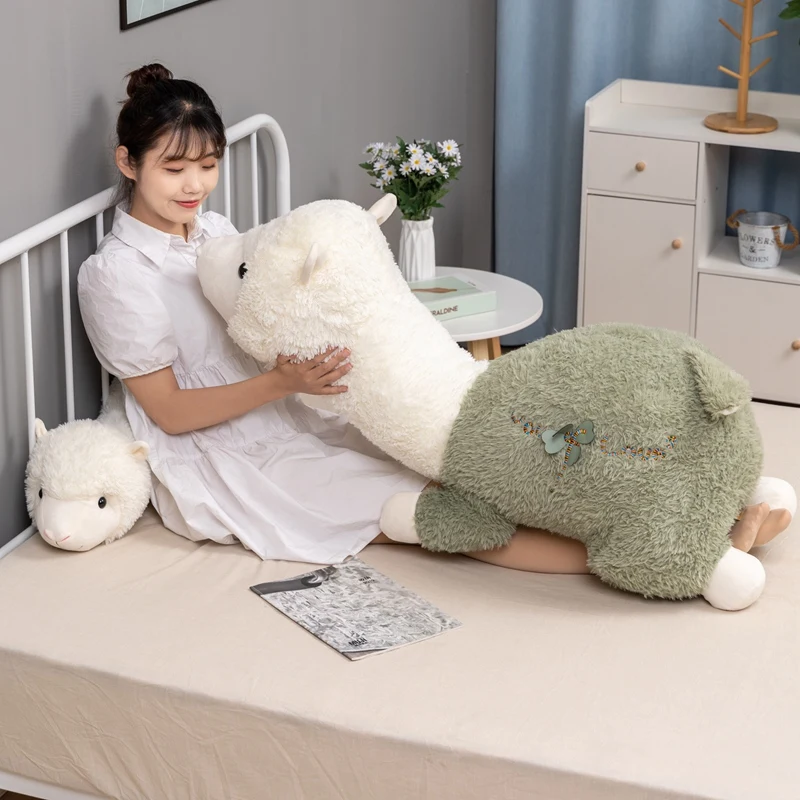 

1 шт., плюшевая игрушка-альпака, 55-100 см