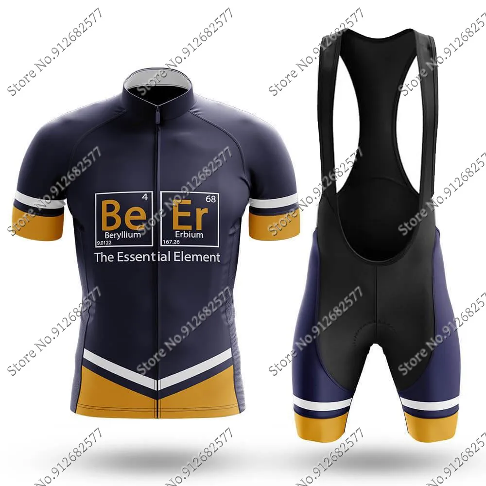 

2022 велосипедный трикотажный комплект пивного элемента, мужская одежда в стиле ретро для велосипеда, рубашка для шоссейного велосипеда, кос...