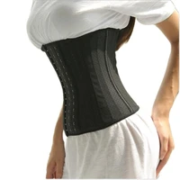 women waist trainer latex corset weight control corset and bustier steel bone underbust slimming shaper corselet