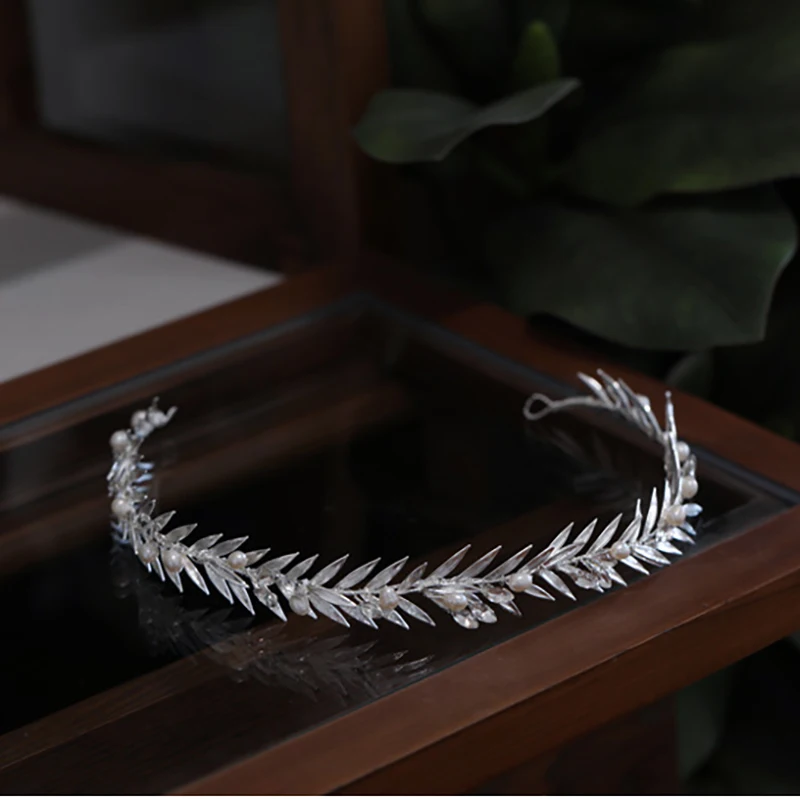 Длинная свадебная расческа для волос Свадебная Женская повязка на голову с