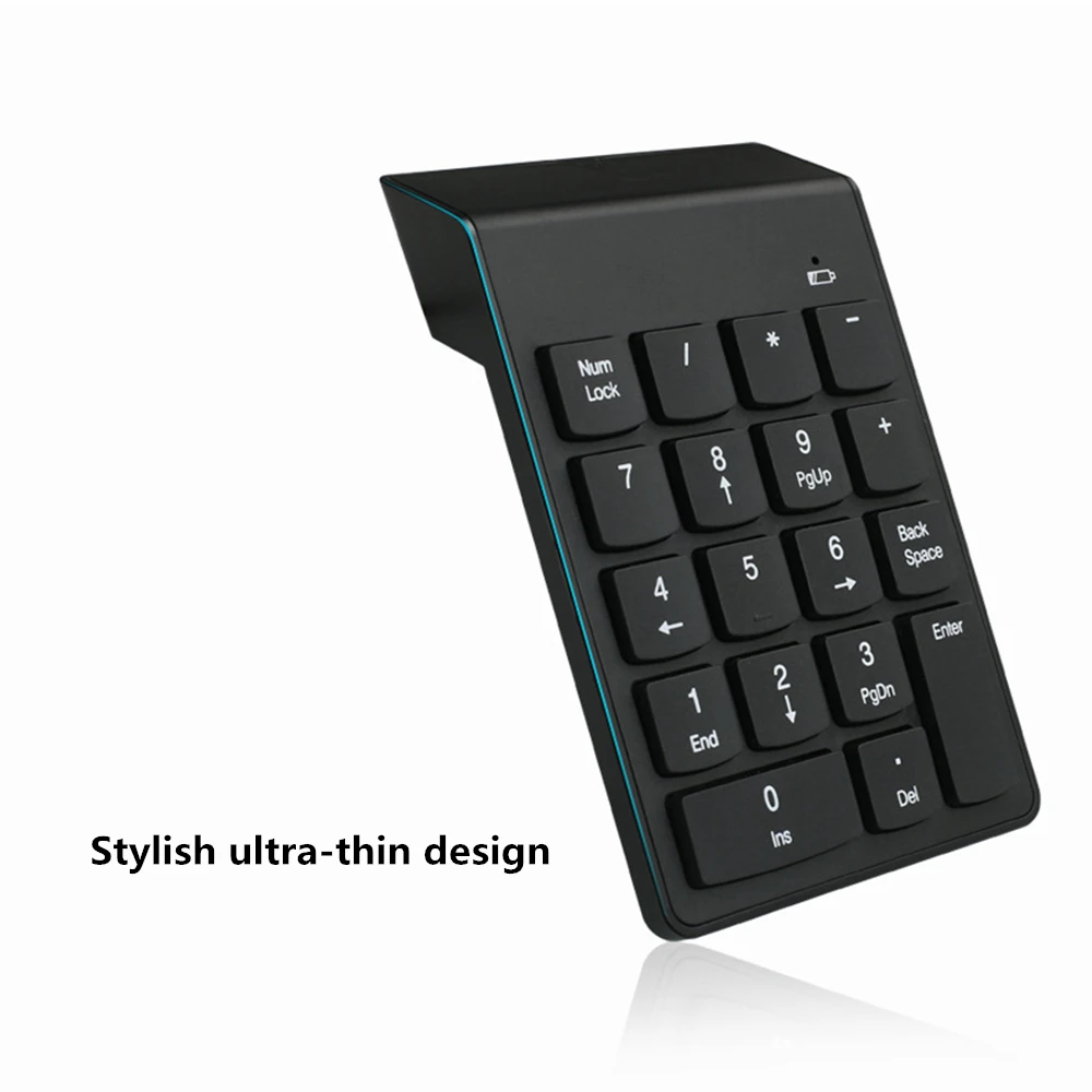 

Small Numeric Keypad, 2.4GHz, Wireless, Number, Numeric Keypad, Used for Accounting Tellers, laptops, laptops and Tablets