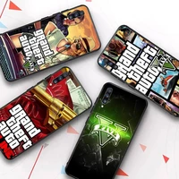 rockstar gta 5 grand theft auto phone case for samsung a51 a30s a52 a71 a12 for huawei honor 10i for oppo vivo y11 cover