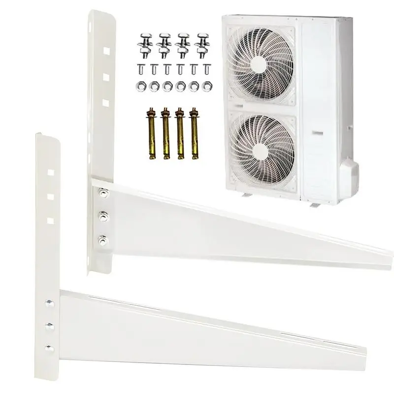 Air Conditioner Support Bracket AC Mounting Bracket Mounting Support Stand Universal Steel Hanger Bracket Heavy Duty AC Mounting
