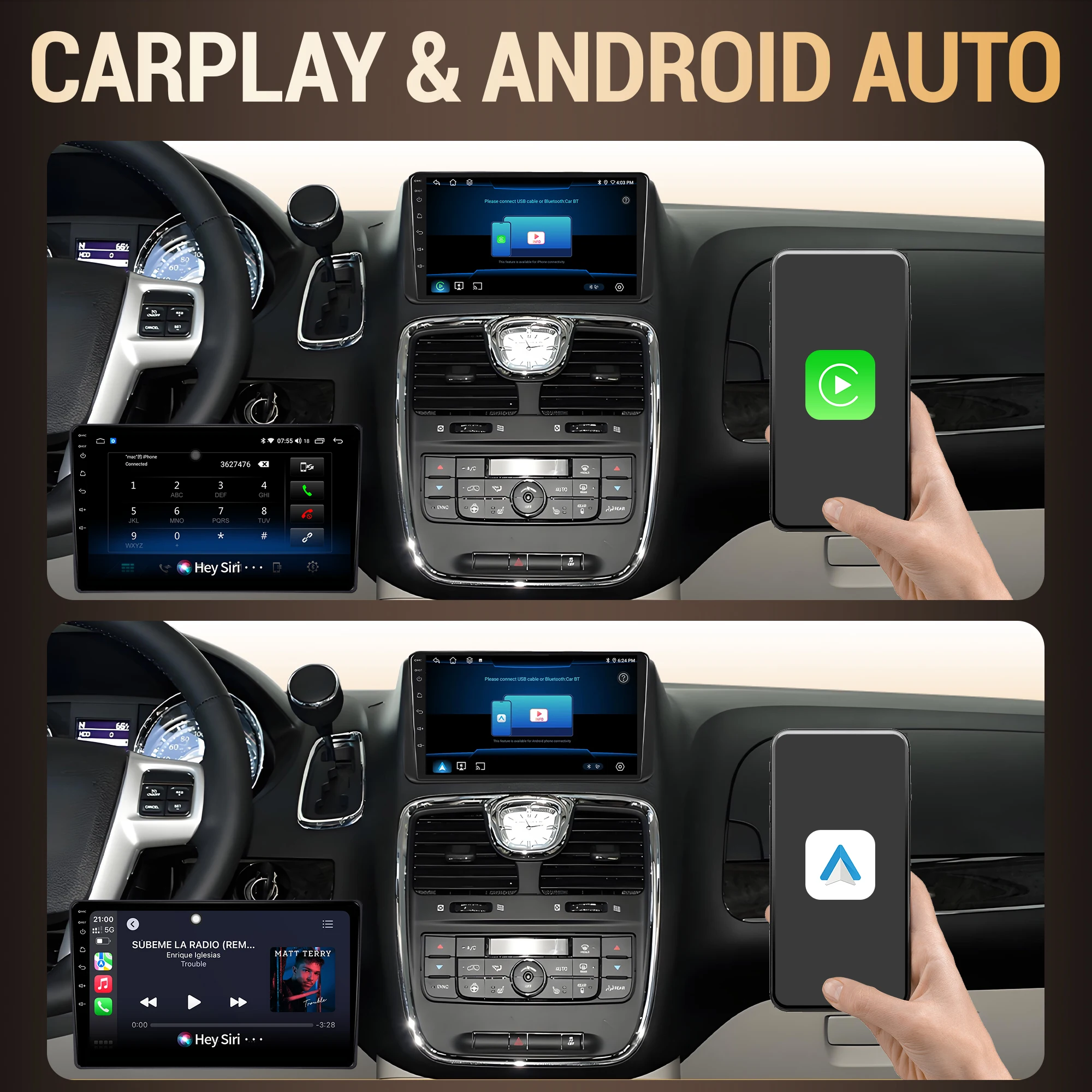 Фото Для GAZ Gazelle Business 2010-2020 Автомобильный радиоприемник Android WIFI Навигация GPS BT CarPlay Мультимедиа 4G CPU 7870 2K QLED Экран Стерео №5