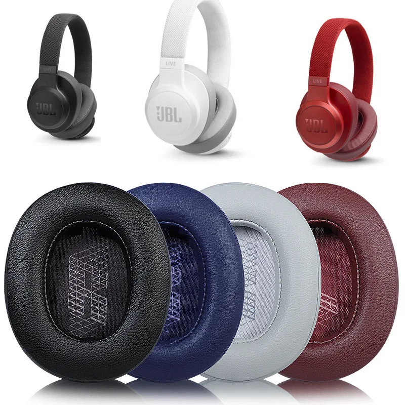 

Live 500 BT Earpads Ear Cushion Replacement Protein Leather and Memory Foam Ear Pads Compatible with JBL Live 500BT Wireless