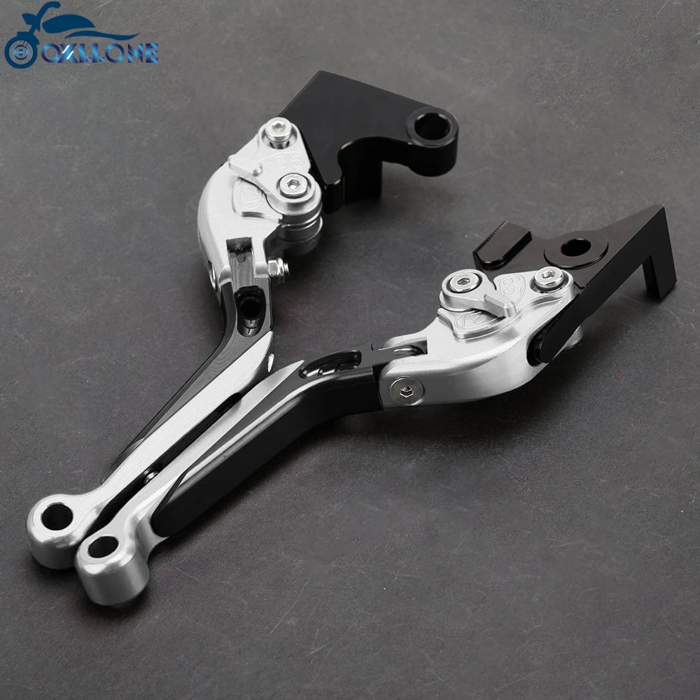 Фото Рычаги сцепления и тормоза для мотоциклов Yamaha XTZ125, XT660 X/R/Z, XTZ660 TENERE, XTZ750 SUPER, складные, выдвижные, регулируемые. №2