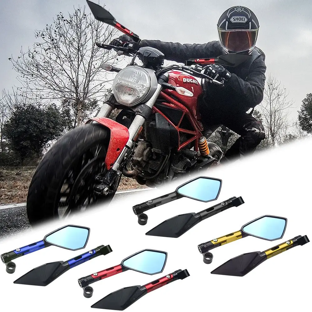 

New Adjustable Motorcycle Accessories Modified Motorcycle Rear View Mirror Convex Mirror Motorcycle Side Mirror Spoiler