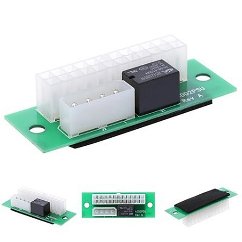 

Add2PSU Multiple Power Supply Adapter,Run Multiple PC Computer PSU Together
