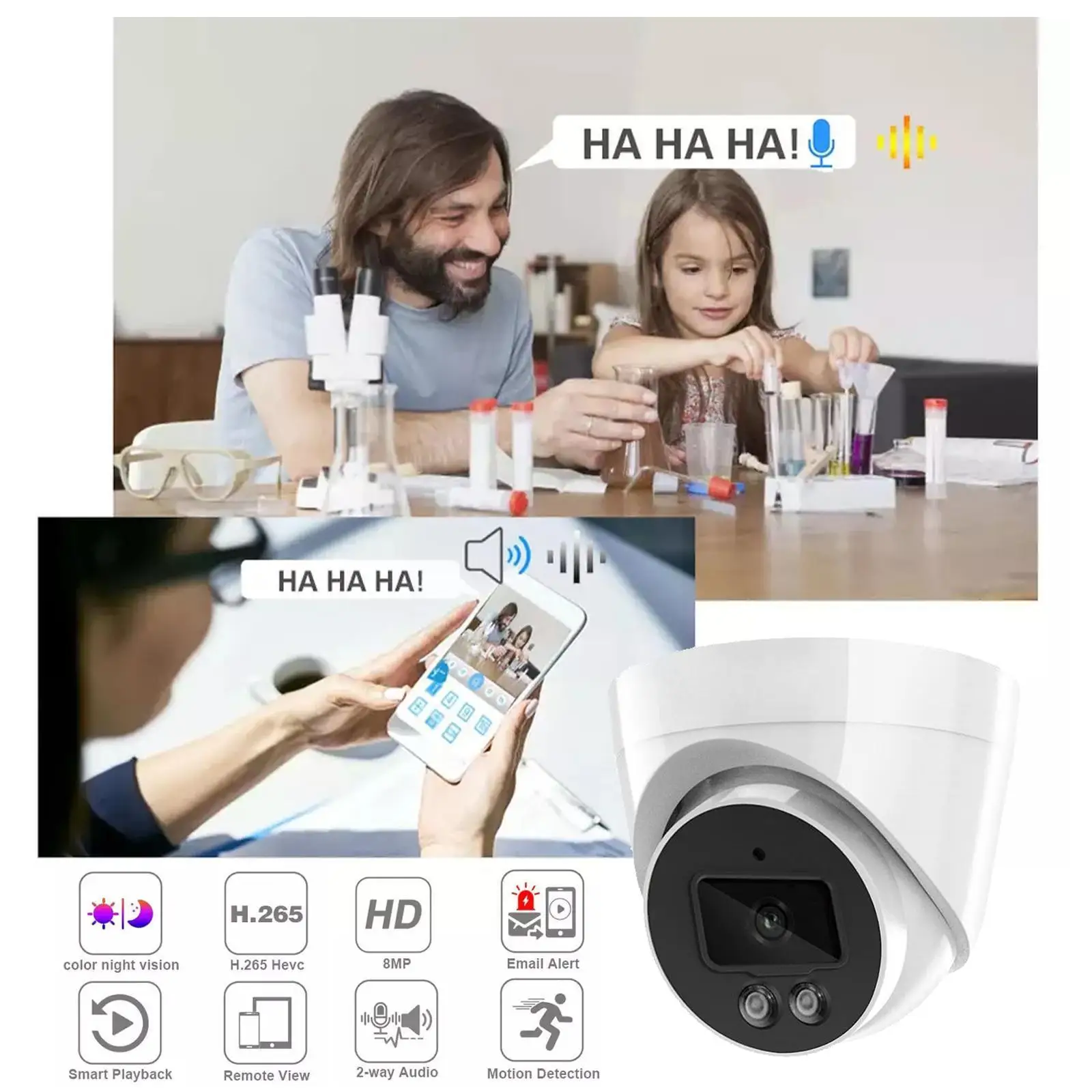 

IP-камера наружная, 4 МП, PTZ, Wi-Fi