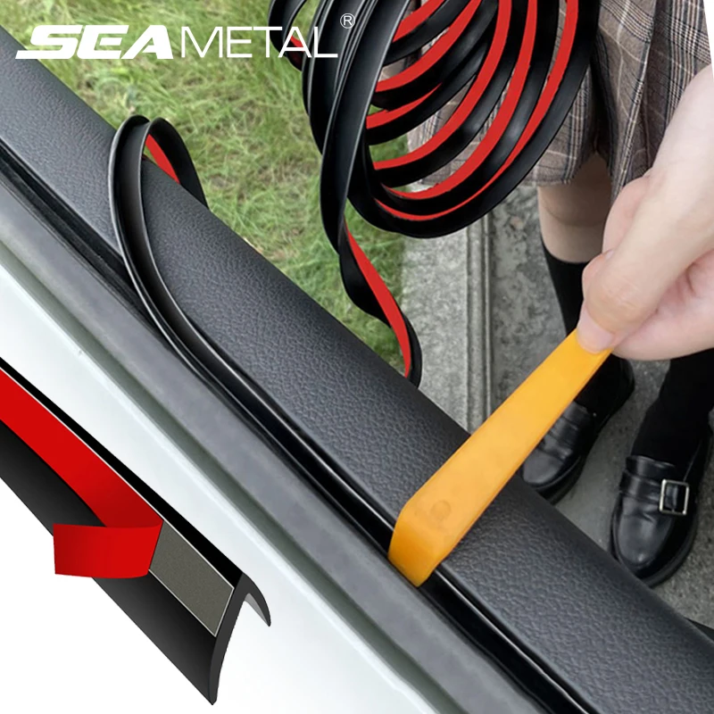 

Автомобильная Лента для боковых окон, атмосферная полоса, снижающая вибрацию, наполнитель для зазора окна, шумоизоляция, автомобильные акс...