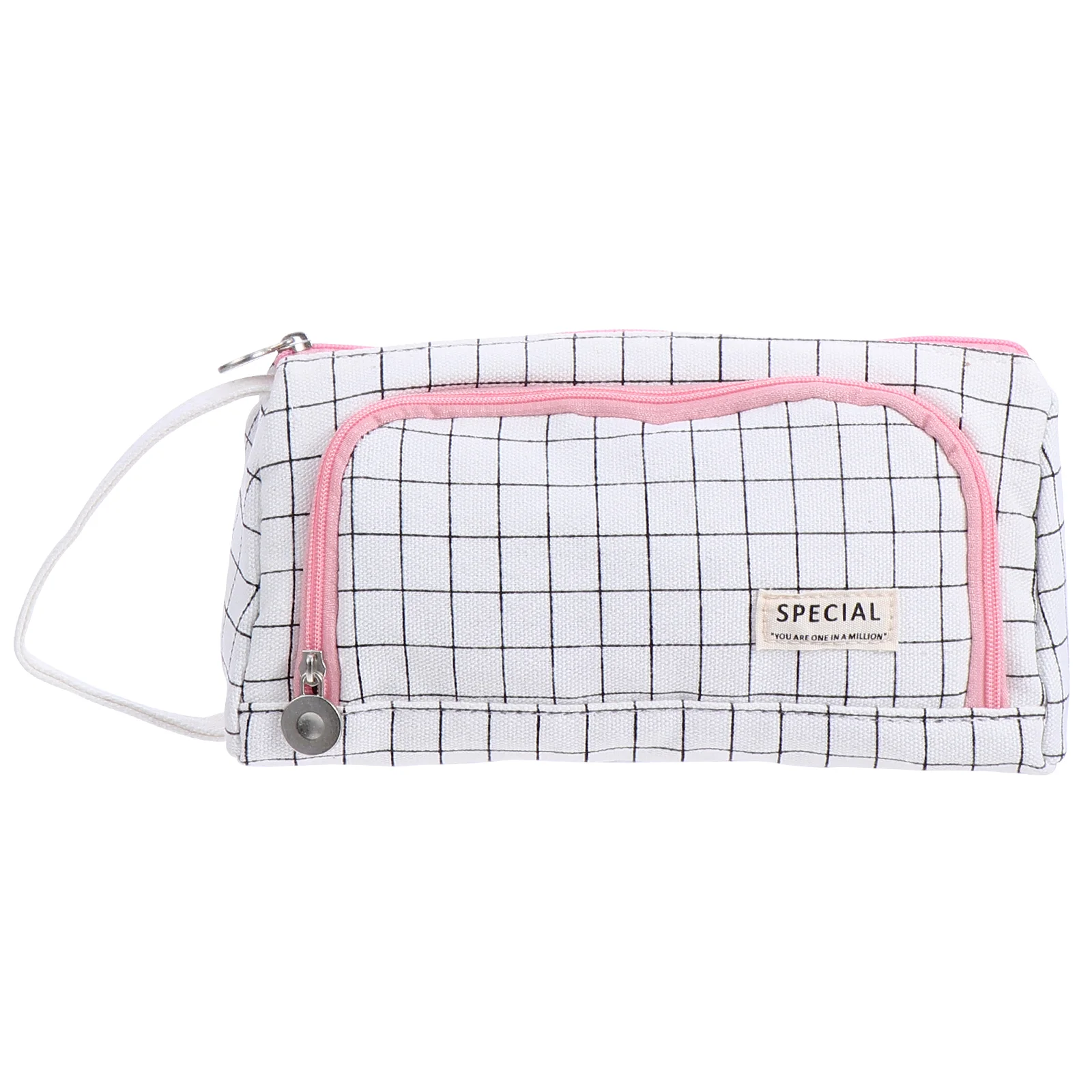 

Penpouch Canvaszipperbrush Holder Makeup Student Case Organizer Stationery Storage Portable Travel