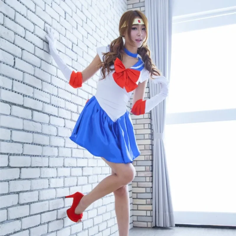 Женский костюм для косплея Сейлор Мун Цукино Усаги