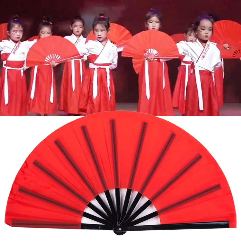 

Plastic Fan Elegant Chinese Folding Fans Classical Dance Accessories with Smooth Opening Closing Comfortable Grip High-quality