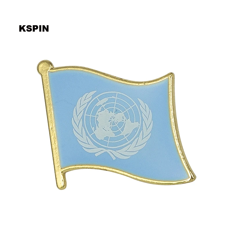 UN National Banner Badges Metal Pin for Clothes Rozet Makara Replica Coins KS0255