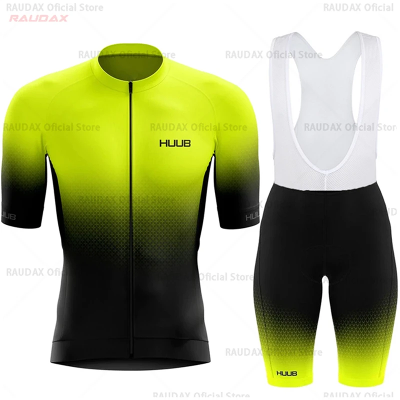 

HUUB 2022 Men's Cycling Jersey Tricuta Man Bicycles Summer Bike Clothing Uniform Mens Clothes Complete Sets Shirt Jacket Pants