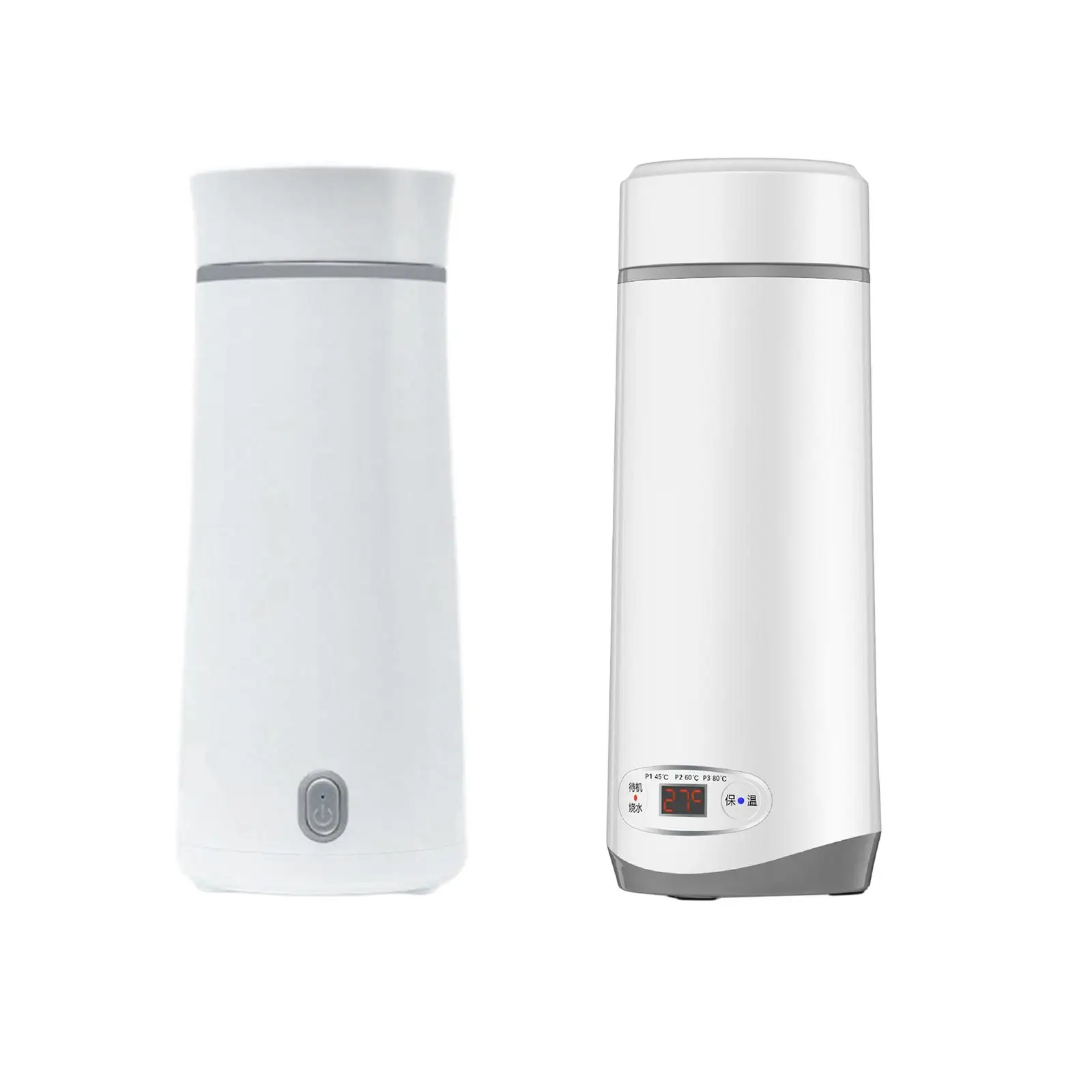 

Stainless Steel Electric Travel Kettle Keep warm Coffee Kettle Fast Boil mini Tea Kettle for Soup Coffee
