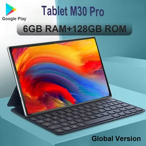 M30 Tablets 6GB RAM 128GB ROM 10.1 Inch Tabletee WIFI Cheap Tablet Android 5G Notebook 10 Core GPS   in Pakistan