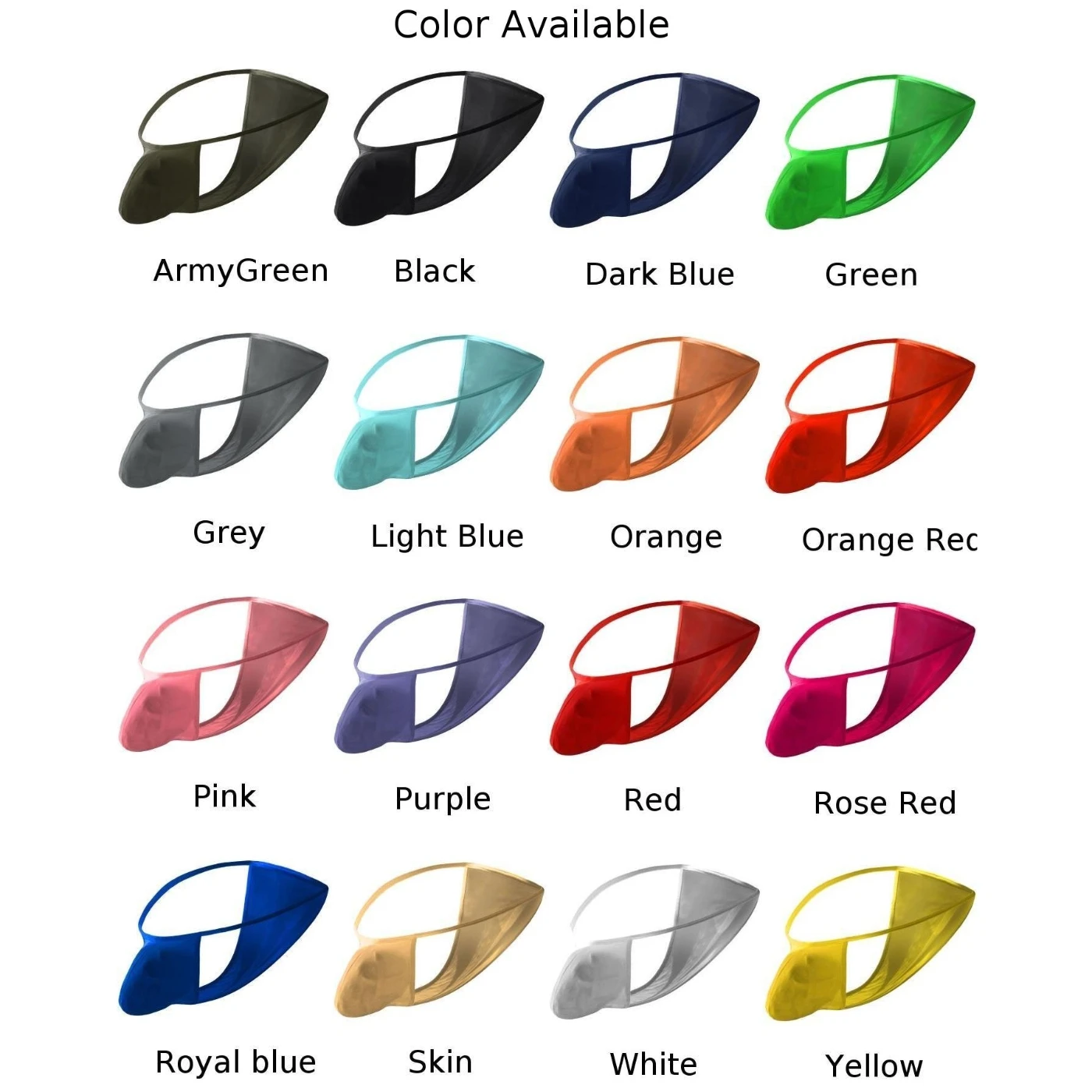 Мужская сумка для нижнего белья из ледяного шелка нижнее белье-бикини выпуклая